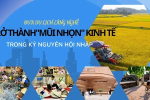 Đưa du lịch làng nghề trở thành "mũi nhọn" kinh tế trong kỷ nguyên hội nhập