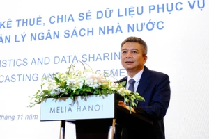 Cục trưởng Cục Thuế Mai Xuân Thành phát biểu tại Hội thảo.