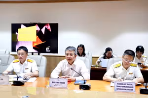 Cục trưởng Mai Xuân Thành phát biểu tại buổi làm việc