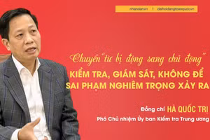 Đồng chí Hà Quốc Trị: Chuyển “từ bị động sang chủ động” kiểm tra, giám sát, không để sai phạm nghiêm trọng xảy ra