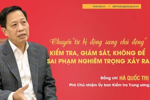 Đồng chí Hà Quốc Trị: Chuyển “từ bị động sang chủ động” kiểm tra, giám sát, không để sai phạm nghiêm trọng xảy ra
