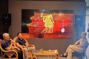 Không gian buổi tọa đàm.