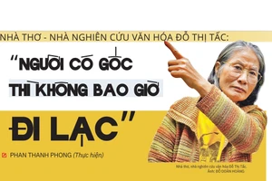 Nhà thơ - Nhà nghiên cứu văn hóa Đỗ Thị Tấc: "Người có gốc thì không bao giờ đi lạc"