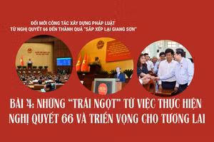 Những “trái ngọt” từ việc thực hiện Nghị quyết 66 và triển vọng cho tương lai