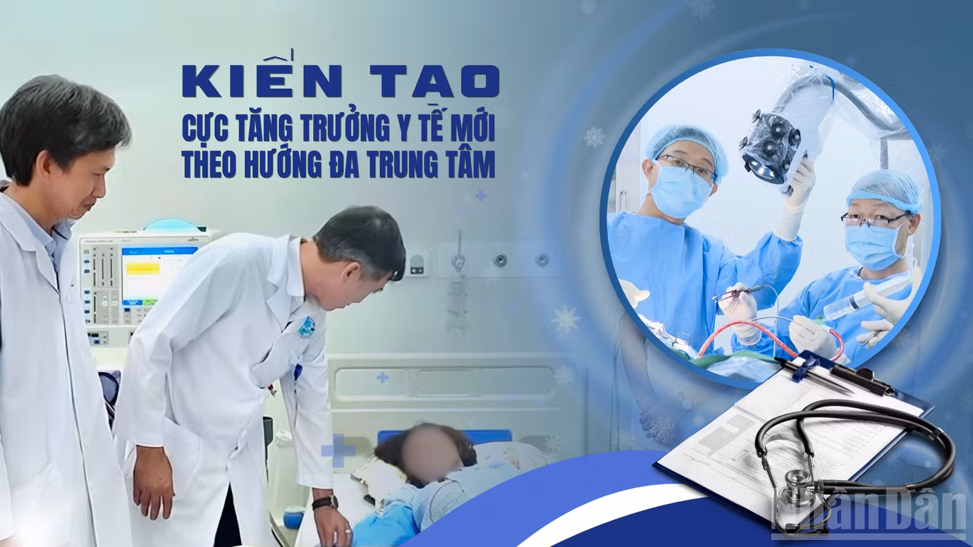 Kiến tạo cực tăng trưởng y tế mới theo hướng đa trung tâm