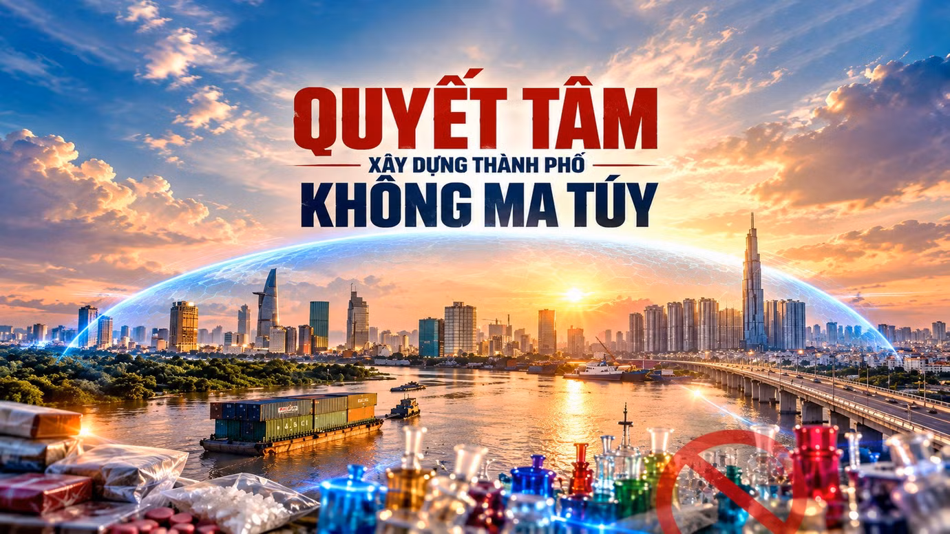 Quyết tâm xây dựng thành phố không ma túy