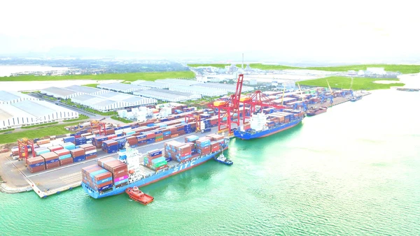 Cảng Quốc tế Chu Lai. (Ảnh: Chu Lai-Trường Hải)