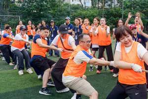 Một hoạt động thể thao tại Ngày hội DAV 2026. 