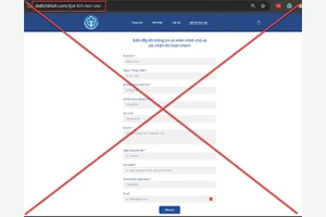 Cảnh báo lừa đảo đặt lịch làm việc với Bảo hiểm xã hội Việt Nam