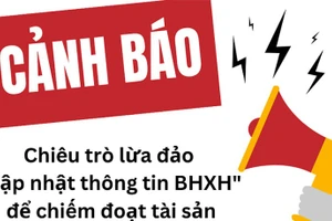 Lừa đảo "cập nhật thông tin bảo hiểm xã hội" để chiếm đoạt tài sản