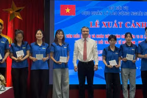 Lễ xuất cảnh cho ứng viên điều dưỡng, nhân viên chăm sóc sang làm việc tại Nhật Bản trong khuôn khổ Hiệp định Đối tác kinh tế Việt Nam-Nhật Bản (chương trình EPA) khóa 13, tháng 6/2026.