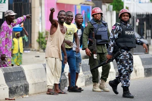 Nigeria tăng cường lực lượng an ninh. Ảnh: GETTY