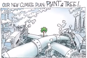 Biếm họa: SIGNE WILKINSON