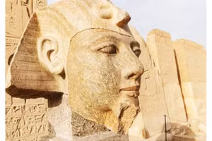 Phục chế thành công đầu tượng Pharaoh Ramses II