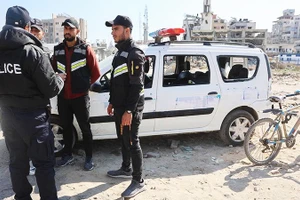 Lực lượng ISF sẽ phối hợp cảnh sát Palestine bảo đảm an ninh tại Gaza. Ảnh: API.NEWS