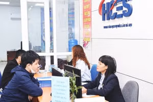 Hoạt động tư vấn giới thiệu việc làm tại Trung tâm Dịch vụ Việc làm Hà Nội.