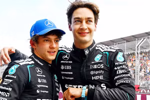 George Russell và Andrea Antonelli của Mercedes đã về nhất và nhì tại chặng đầu tiên của Formula One 2026 Australia.