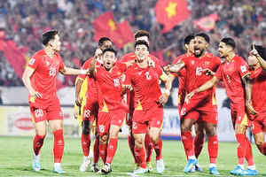 Đội tuyển Việt Nam có trận thắng thuyết phục trước đội tuyển Malaysia tối 31/3. Ảnh: TRẦN HẢI