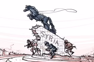 Biếm họa: EMAD HAJJAJ