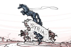 Biếm họa: EMAD HAJJAJ