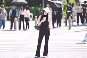 Thủ đô Seoul đang trong đợt nắng nóng cao điểm. Ảnh: The GIST