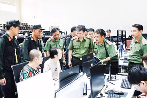 Công an tỉnh Phú Thọ bắt giữ các đối tượng tại Tam Đảo.