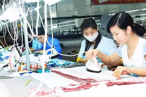 Việc chủ động nguồn vải trong nước trở thành lợi thế lớn với các doanh nghiệp dệt may. Ảnh: NAM ANH