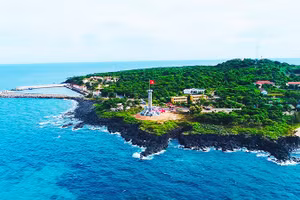 Một góc đảo Cồn Cỏ.