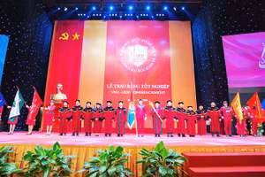 Lễ tốt nghiệp, trao bằng và vinh danh 