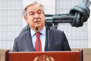 Tổng Thư ký LHQ sắp mãn nhiệm Antonio Guterres. Ảnh: CNBC