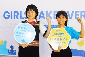 Dự án Trao quyền cho trẻ em gái phòng chống tảo hôn, hôn nhân cận huyết và bạo lực học đường tại Bản Phùng, Lào Cai.