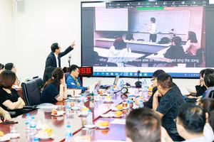 Một cuộc tọa đàm về việc ứng dụng AI vào giảng dạy tiếng Việt. 