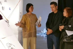 Một góc triển lãm.