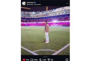 Messi thất vọng khi chia tay Barca