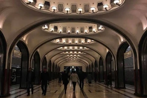 Bảo tàng trong nhà ga metro Moscow