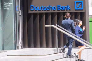 Deutsche Bank là một trong các định chế tài chính được kêu gọi đầu tư quốc phòng. Ảnh: GETTYIMAGES