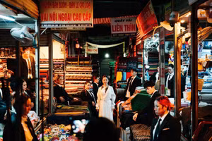 Một cảnh trong MV “gái Nghệ”.