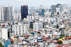 Một góc đô thị Hà Nội. Ảnh: NAM NGUYỄN