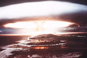 Mỹ thử nghiệm bom nguyên tử ở Thái Bình Dương sau Chiến tranh thế giới thứ hai. Ảnh: AFP