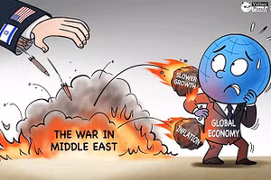 Biếm họa: LIU RUI