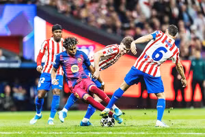 Lamine Yamal mở tỷ số từ rất sớm nhưng vẫn không thể mang về chiến thắng chung cuộc cho Barca.