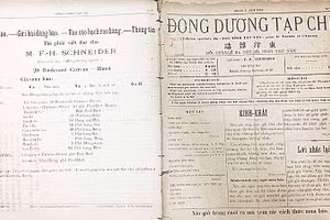 Một số trang Đông Dương tạp chí xưa.