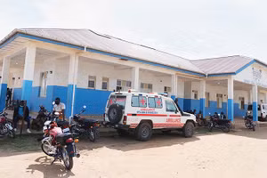 Một trung tâm điều trị người nhiễm Ebola tại Ituri. Ảnh: AP