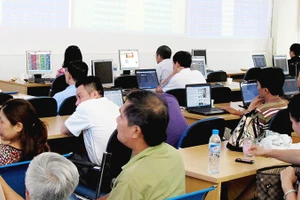 Chứng khoán Việt Nam đang bước vào giai đoạn phát triển mới với kỳ vọng sẽ có sự gia tăng mạnh mẽ. Ảnh: NAM ANH