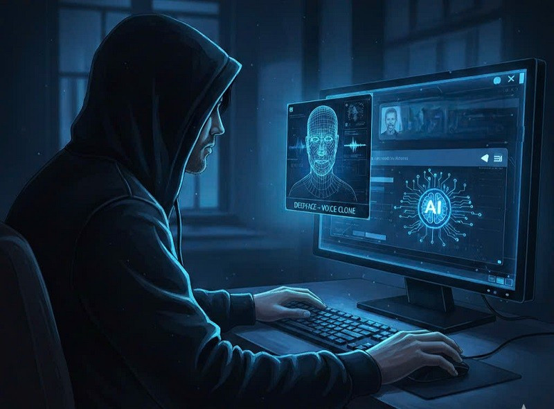 Tội phạm mạng gia tăng lợi dụng công nghệ AI, sử dụng deepfake, voice clone và nhân vật ảo để mạo danh tinh vi hơn.
