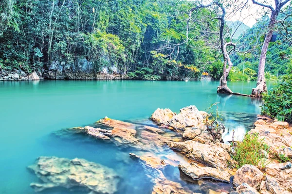 Suối Lê Nin, Pác Bó, xã Trường Hà (mới), tỉnh Cao Bằng.