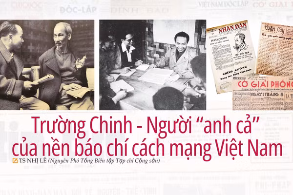 Trường Chinh - Người “anh cả” của nền báo chí cách mạng Việt Nam