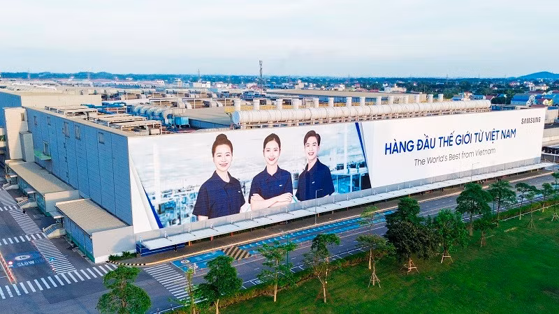 Nhà máy Samsung Electronics Việt Nam Thái Nguyên (SEVT).