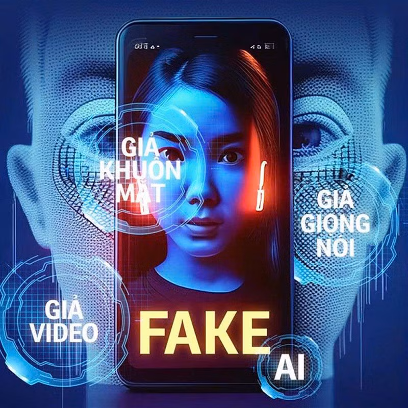 Giả mạo video, giọng nói của người thân, bạn bè nhằm lừa nạn nhân chuyển tiền là hình thức lừa đảo mới trên không gian mạng.
