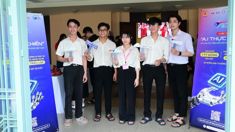 Ho Chi Minh City students enthusiastically participate in the program. (Photo: TD) a3968dfd973a1c64452b-8434.jpg